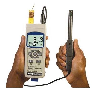 手持式温度计／湿度计数据记录器RHXL3SD