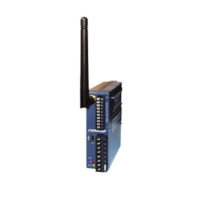 无线DIN导轨接收器 带4个模拟输出和报警UWTC-REC4