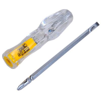 余姚市银特 供应感应式两用测电笔 触摸式 十字测电笔  	YT-0412