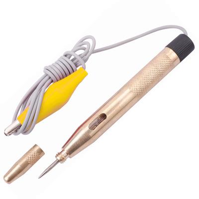 余姚市银特  汽车电路检测笔 高档汽车测电笔铜电笔试电笔 验电笔包邮  	YT-0425