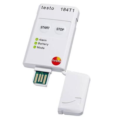 德国德图TESTO USB型温度记录仪-（一次性使用：90天寿命） testo 184 T1 - 订货号  0572 1841
