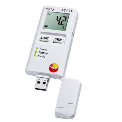 德国德图TESTO USB型温度记录仪-（一次性使用：150天寿命） testo 184 T2 - 订货号  0572 1842