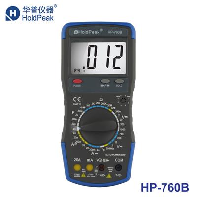 华普 供应HP-760B 新型机械保护数字多用表