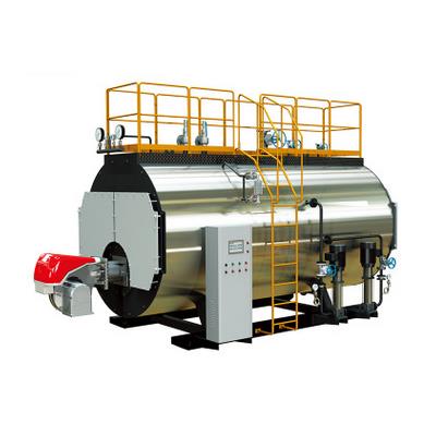 永安锅炉 卧式顺燃三回程 燃油、气、醇基燃料蒸汽锅炉WNS2