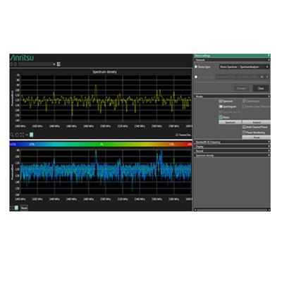 日本安立 远程频谱控制器 SpectraVision™ 软件 MX280010A