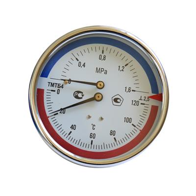 红旗仪表 温度压力两用表-温压表 WY80 