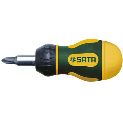 世达工具SATA6件超短款棘轮螺丝批组套09348