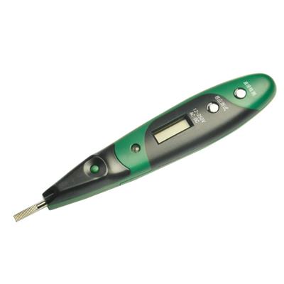世达工具SATA双色带照明灯数显测电笔62602
