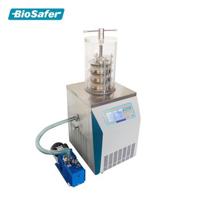 Biosafer12系列真空冷冻干燥机压盖型12B