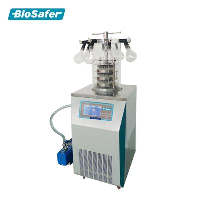 Biosafer12系列真空冷冻干燥机压盖型12D