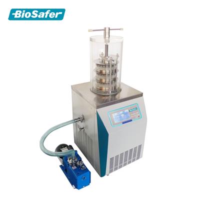 Biosafer18系列真空冷冻干燥机压盖型18B