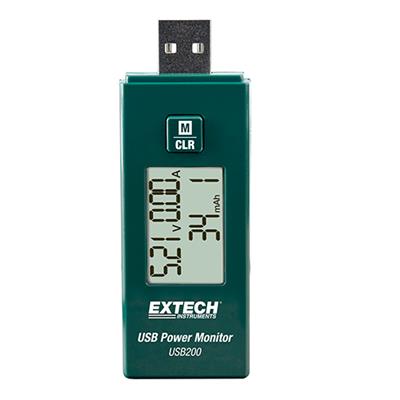 艾示科Extech USB200 USB电源监视器