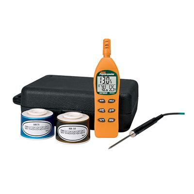 艾示科Extech RH305 Hygro-Thermometer干湿球湿度计工具包