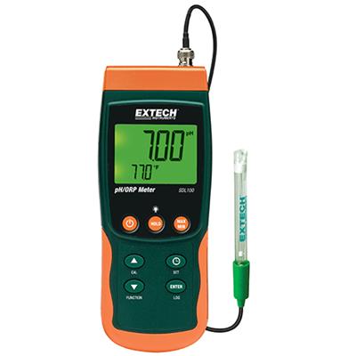 艾示科Extech SDL100  pH / ORP /温度数据记录仪