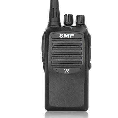 摩托罗拉MOTOROLA 对讲机SMPV8大功率对讲手持机对讲器户外机无线民用电台 黑色