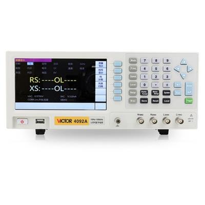 胜利仪器VC4092A  LCR数字电桥测试仪 电子元器件电容电感电阻测量