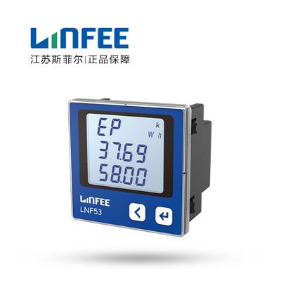 领菲（LINFEE） 数显多功能 电能表 LNF53  AC100V 5A-3P3W