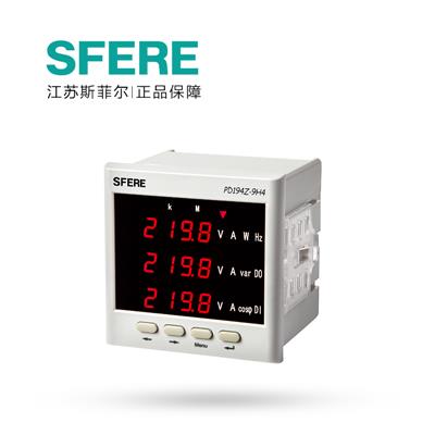 斯菲尔（SFERE） 电工仪器仪表 PD194Z-9H4 AC100V 5A-3P3W