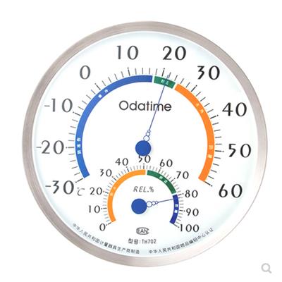 欧达时TH702大表盘20CM家用温度计室内高精度温湿度计实验室工业温度计