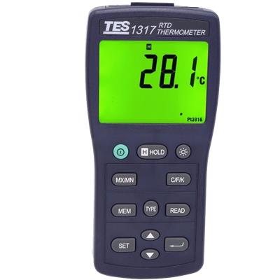 台湾泰仕TES白金电阻温度表TES-1317