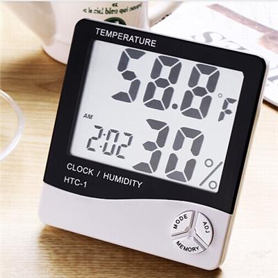 逸品博洋HTC-1 电子温度计室内家用湿度计