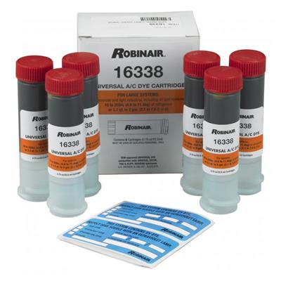 罗宾耐尔Robinair Replacement Dye Cartridges, 3/4 oz. (6 ea.)