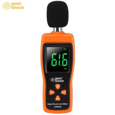 香港希玛SMART AS804B 噪音计分贝检测仪噪声测试仪家用测音量分贝器测量声音