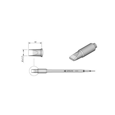 JBC C470-015凿形烙铁头