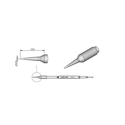 JBC C245-036 圆锥形烙铁头