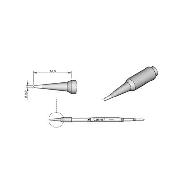 JBC C245-957 圆锥形烙铁头