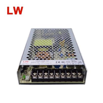 香港龙威 200W LRS超薄系列 机柜专用固定电源 LRS-200W超薄系列
