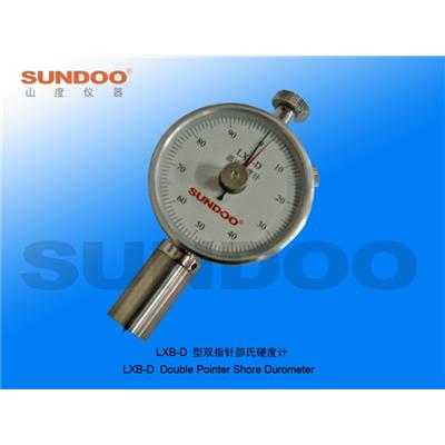 山度仪器Sundoo  LXB-D型双指针邵氏硬度计