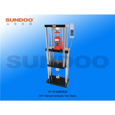 山度仪器Sundoo SPV-200K手动液压机台 