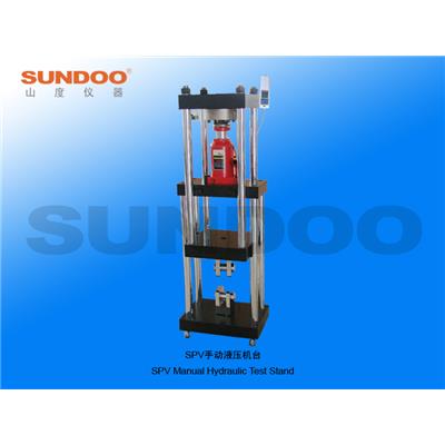 山度仪器Sundoo SPV-500K手动液压机台 