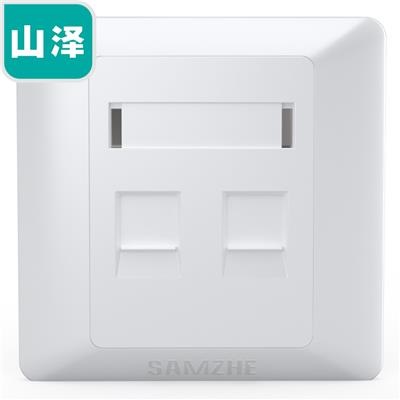 山泽 语音信息双口面板   WAN-02