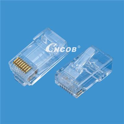 CNCOB C6E6  UTP CAT6 二件式 CNCOB 胜高水晶头