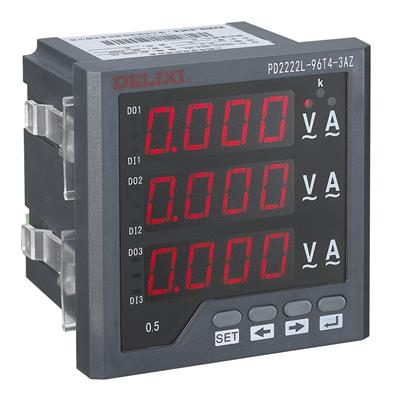 德力西 PD2222L-□□□-□□□□ 安装式可编程数字显示组合电测量仪表