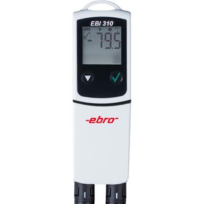 德国颐贝隆ebro  EBI 310 TX可重复使用的PDF数据记录器.带温度双通道适配器
