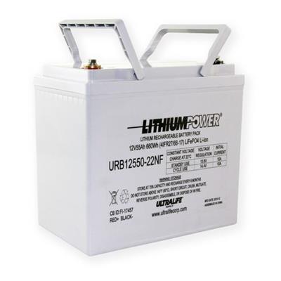 美国Ultralife LiFePO4电池URB12550-22NF