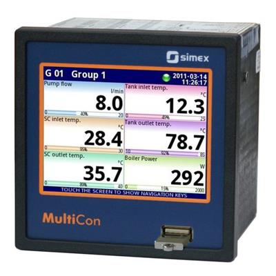 波兰SIMEX 温度指示器及控制器MultiCon CMC-141