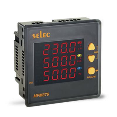 美国SELEC 能量计功率计MFM376-230V