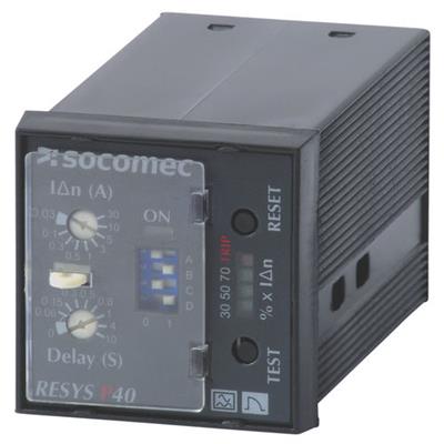 法国溯高美SOCOMEC 接地漏电监控继电器RESYS P40