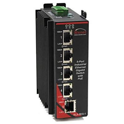 美国红狮Red Lion 非管理型以太网交换机Sixnet® SLX-5EG POE series 