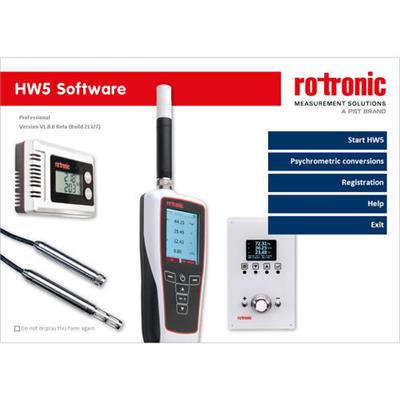瑞士罗卓尼克ROTRONIC 测量系统分析软件HW5