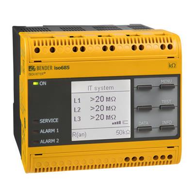 德国本德尔bender 交流电网绝缘控制器ISOMETER® isoNAV685-D-B