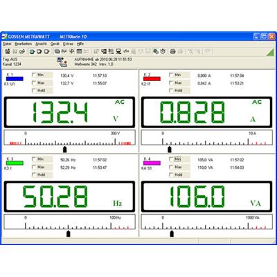 GOSSEN METRAWATT 接口软件METRAWIN 10